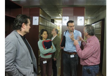 The researchteam in 2011.