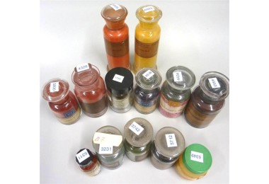 Example of some synthetic dyes of the reference-collection of the RCE.