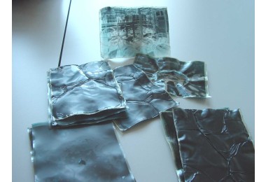 Negatives exposed to incorrect temperature.