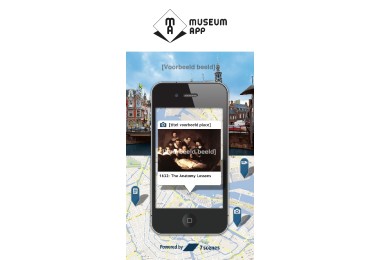 The MuseumApp on a mobile device