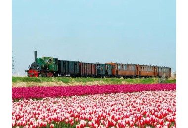 Economische en historische waarde: de Museumstoomtrein Hoorn-Medemblik. Foto R. Korthof.