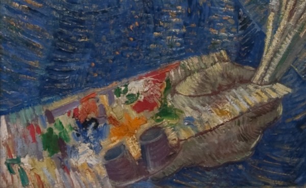 Palet op 'Zelfportret als schilder'